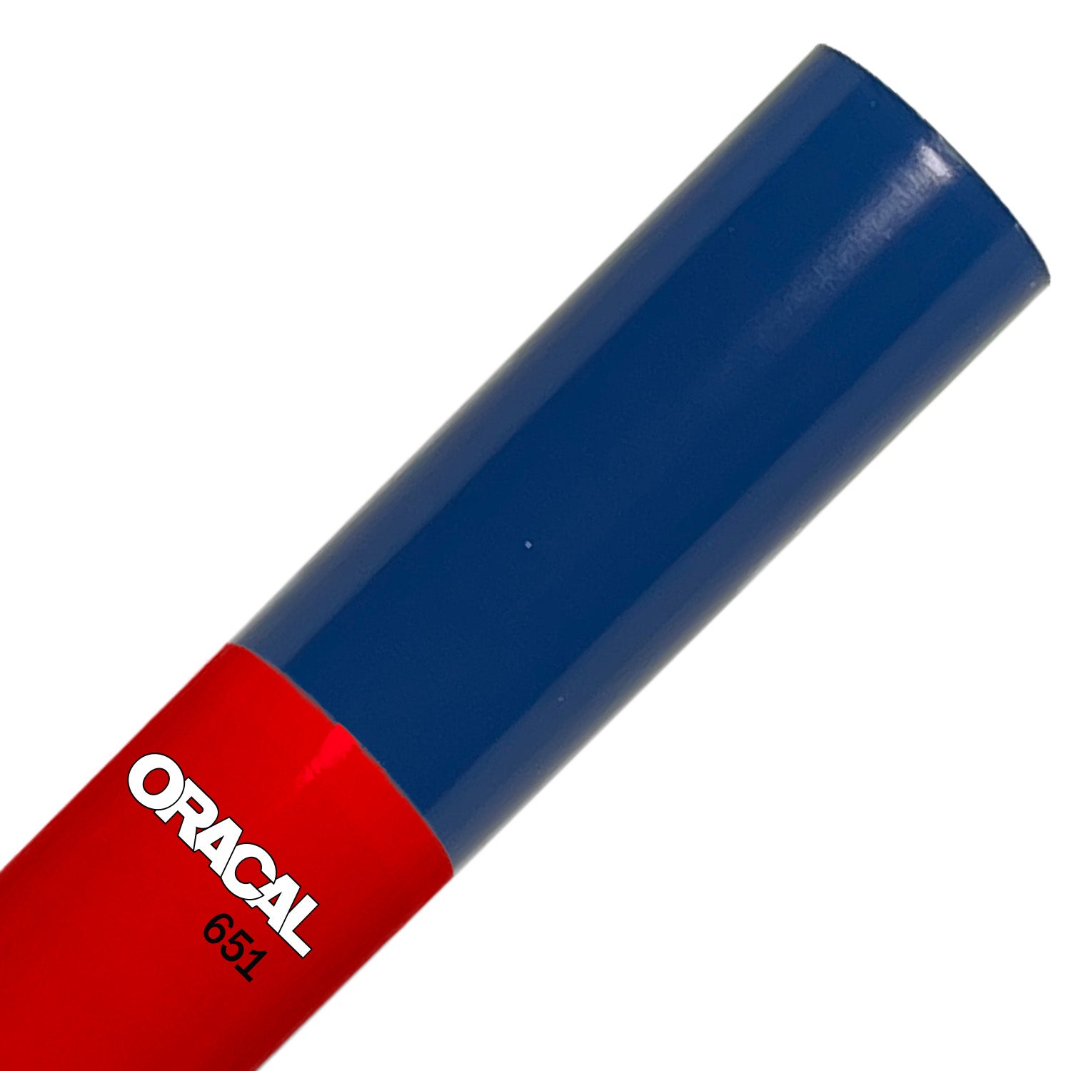 Oracal 651 Glossy Vinyl Rolls - Gentian, 12 inch x 6 Foot