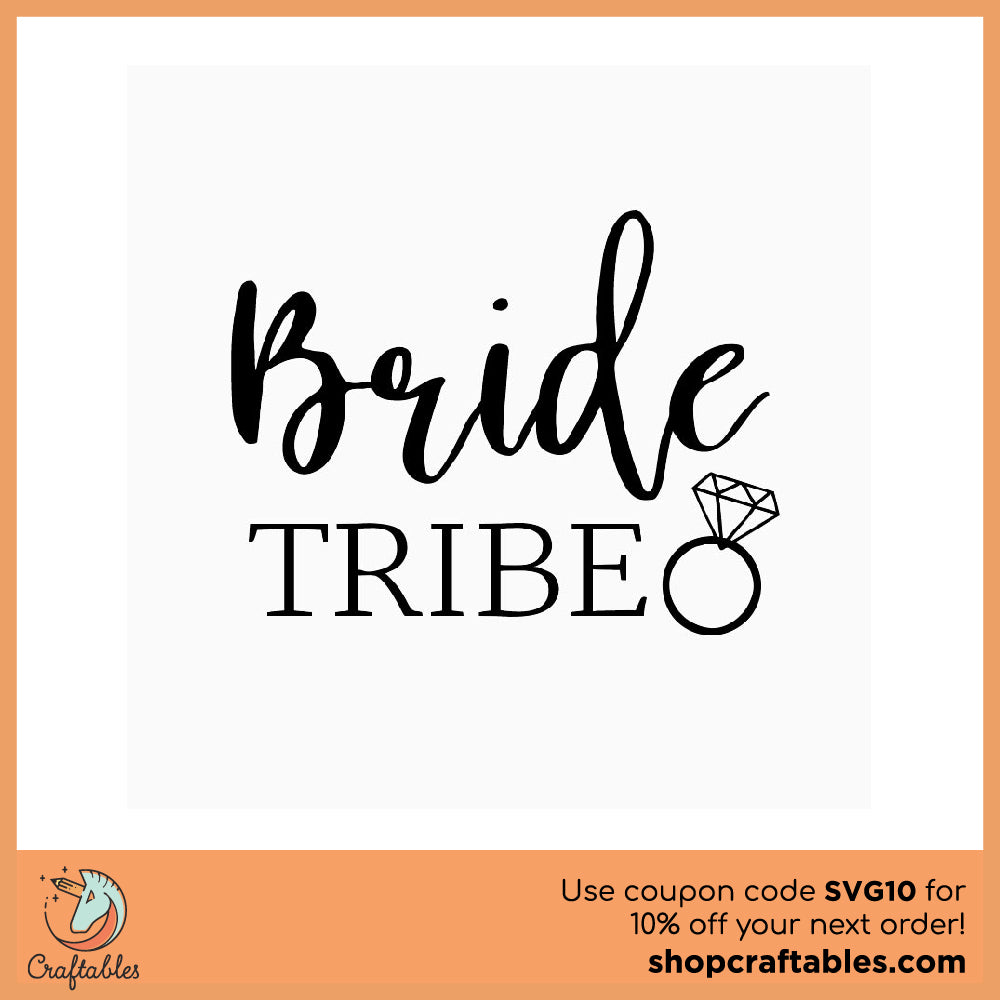 FREE Bride SVG  Team Bride SVG Cut File for Cricut, Cameo