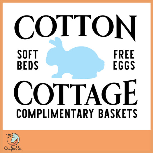 Free Cotton Cottage SVG Cut File