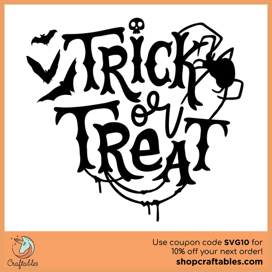 Free Trick-or-Treat SVG Cut File