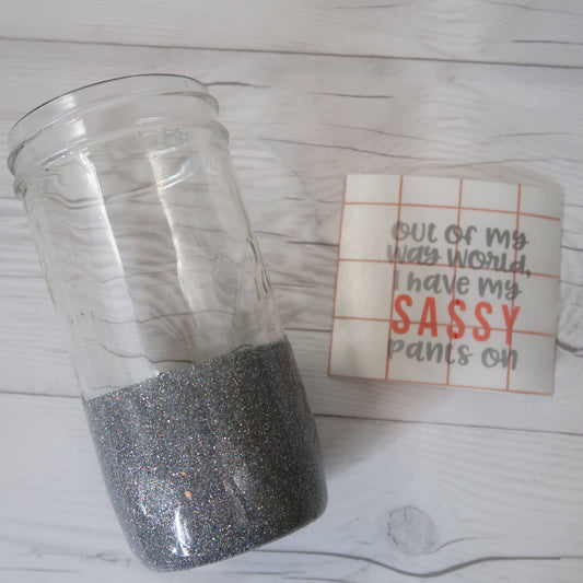 How To Glitter and Decal a Tumbler
