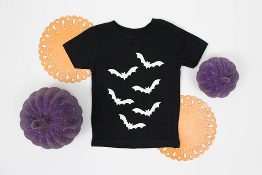How to Apply Glow in the Dark Heat Transfer Vinyl Bats on a Cotton T-Shirt