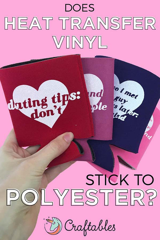 Can Iron-on Vinyl Stick to Polyester | Craftables Blog