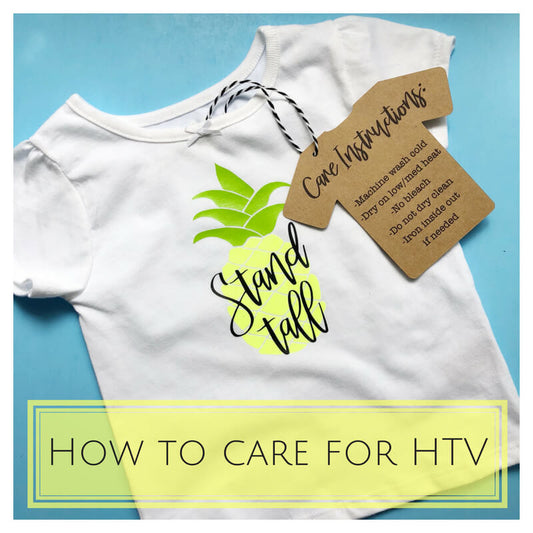 Tips on How to Take Care of Iron-On Vinyl Projects | Craftables