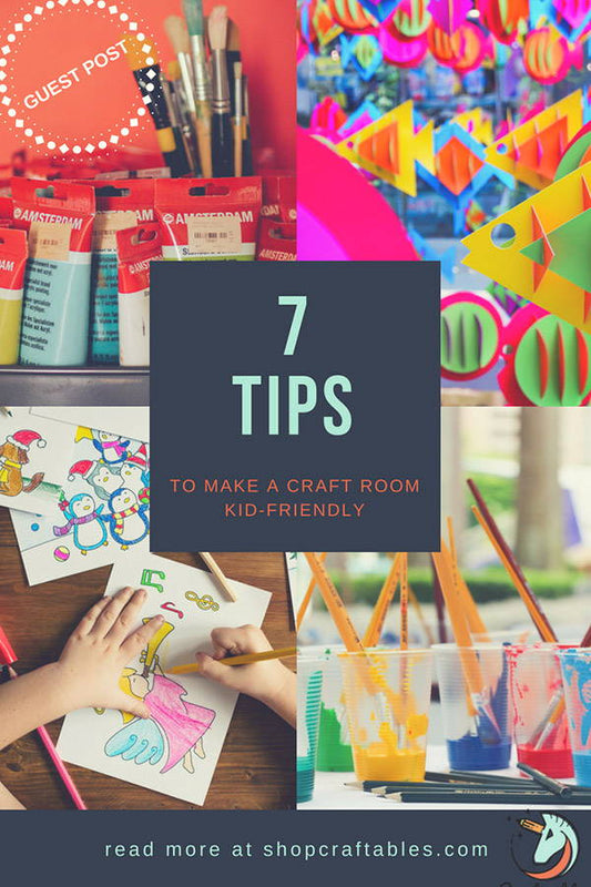 7 tips for making a kid-friendly craft room