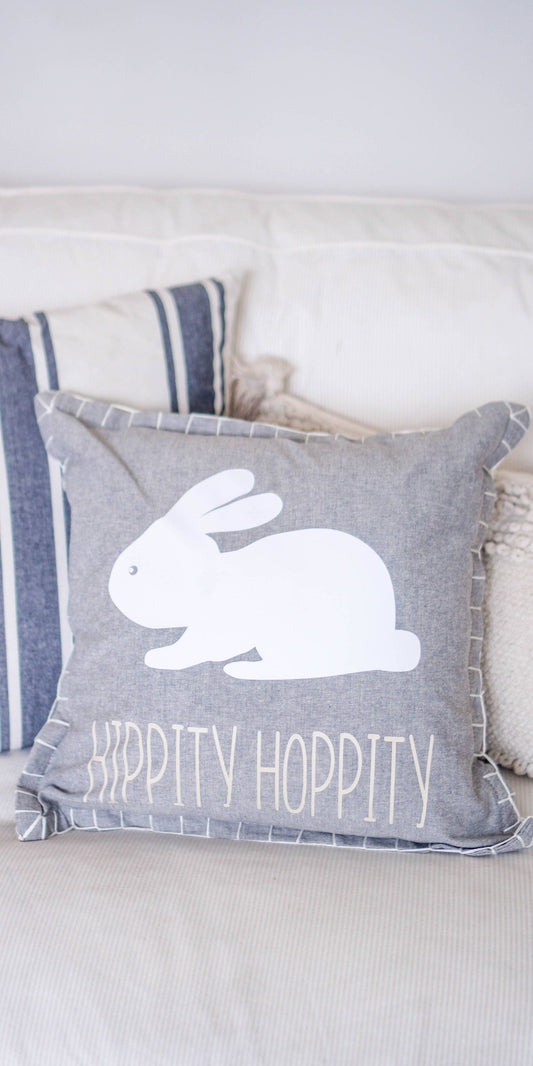 DIY Easter Décor Project: How to Apply Heat Transfer Vinyl on a Cotton Pillow