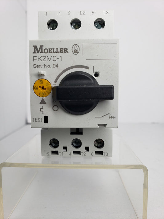 Moeller PKZMO-1 Manual Motor Starter | 6.3-10a Amp 7.5hp