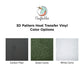 Green Camo 3D Pattern Heat Transfer Vinyl Sheets By Craftables
