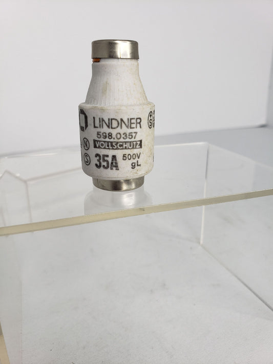 Linder Bogenschutz Ceramic Bottle Fuse 35A/500V 1 PCS New Condition