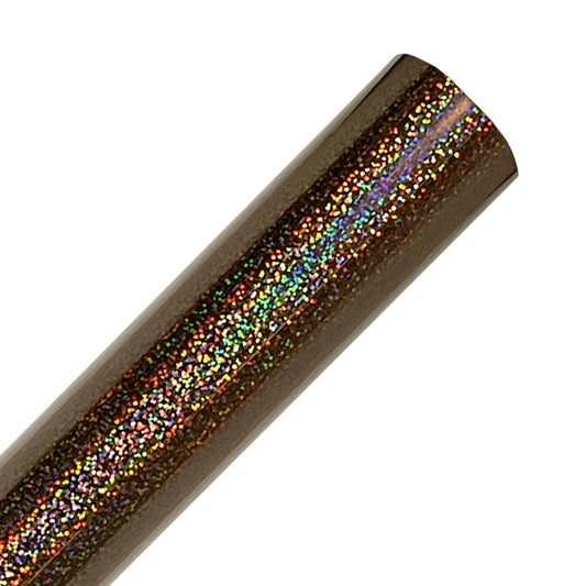 Brown Holographic Sparkle Adhesive Vinyl Rolls By Craftables