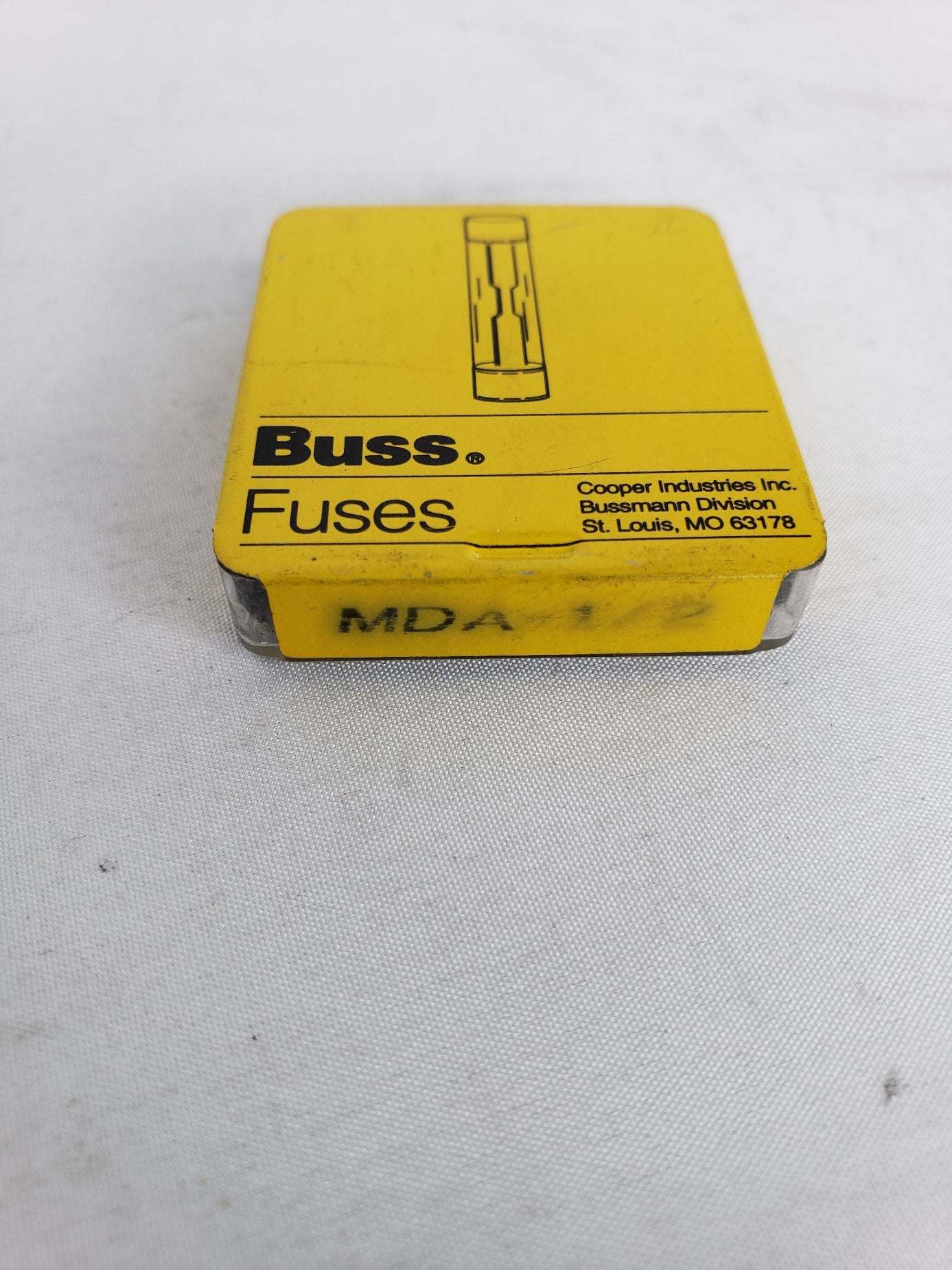 Bussmann MDA-1/2-R fuse time delay 0.5 amps AC upc 3 PCS New Condition