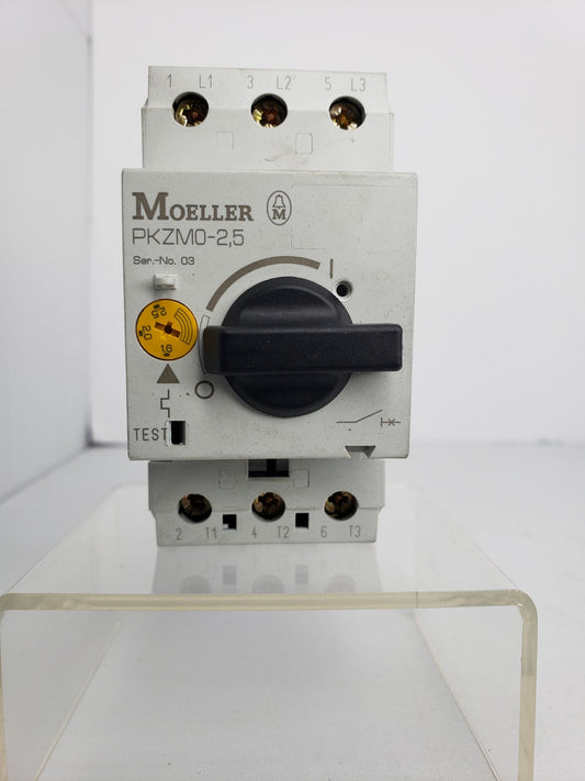 Eaton / Moeller pkzmo-2,5 Manual Motor Protector Starter Circuit Breaker