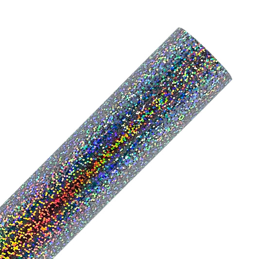 Silver Holographic Sparkle Heat Transfer Vinyl Sheets By Craftables