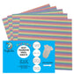 Rainbow Printed Glitter Pattern Heat Transfer Vinyl Sheets By Craftables