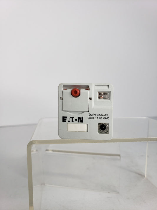 Eaton D3PF3AA-2 General Purpose Relay,120VAC Coil, 3PDT, Contact Rating:16 Amp. 1 PCS New Condition