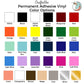 Transparent Adhesive Vinyl Sheets By Craftables