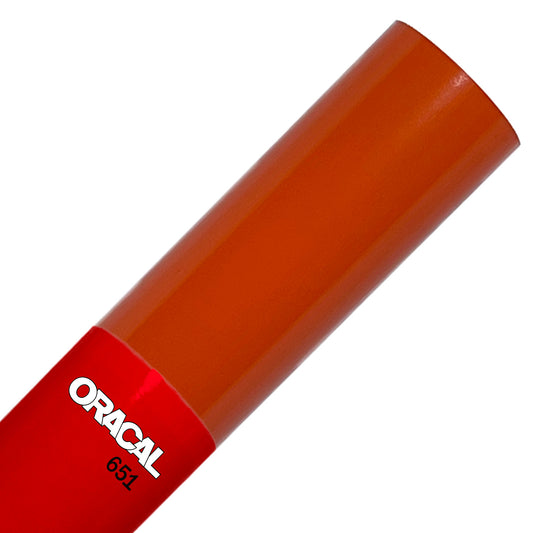 Orange ORACAL 651 Adhesive Vinyl Rolls