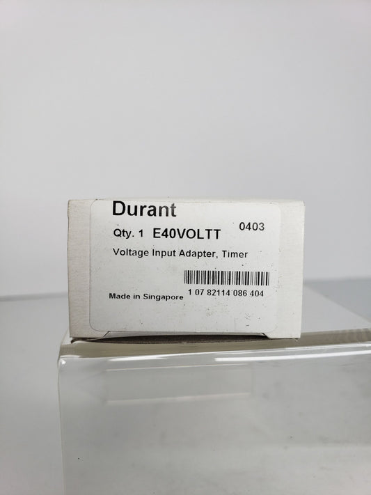 Durant E40VOLTT Voltage Counter Input Adapter 1 PCS New Condition