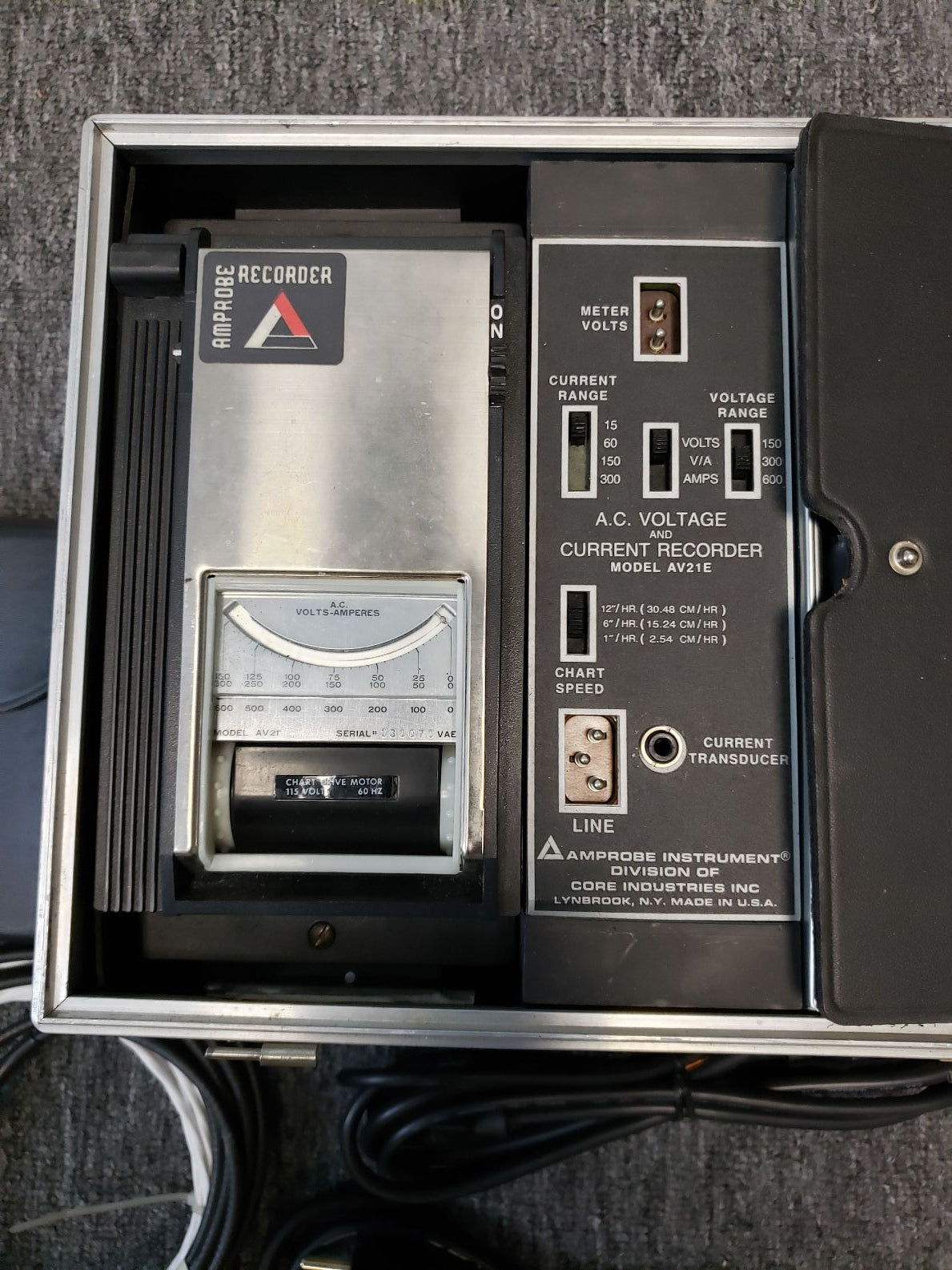 Amprobe AC Voltage & Current Recorder AV21 6 PCS New Condition