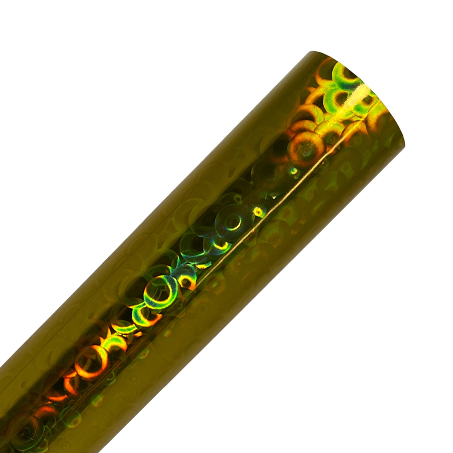 Gold Bubble Holographic Adhesive Vinyl Rolls By Craftables