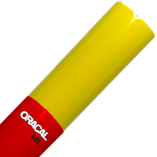 Brimstone Yellow ORACAL 651 Adhesive Vinyl Rolls