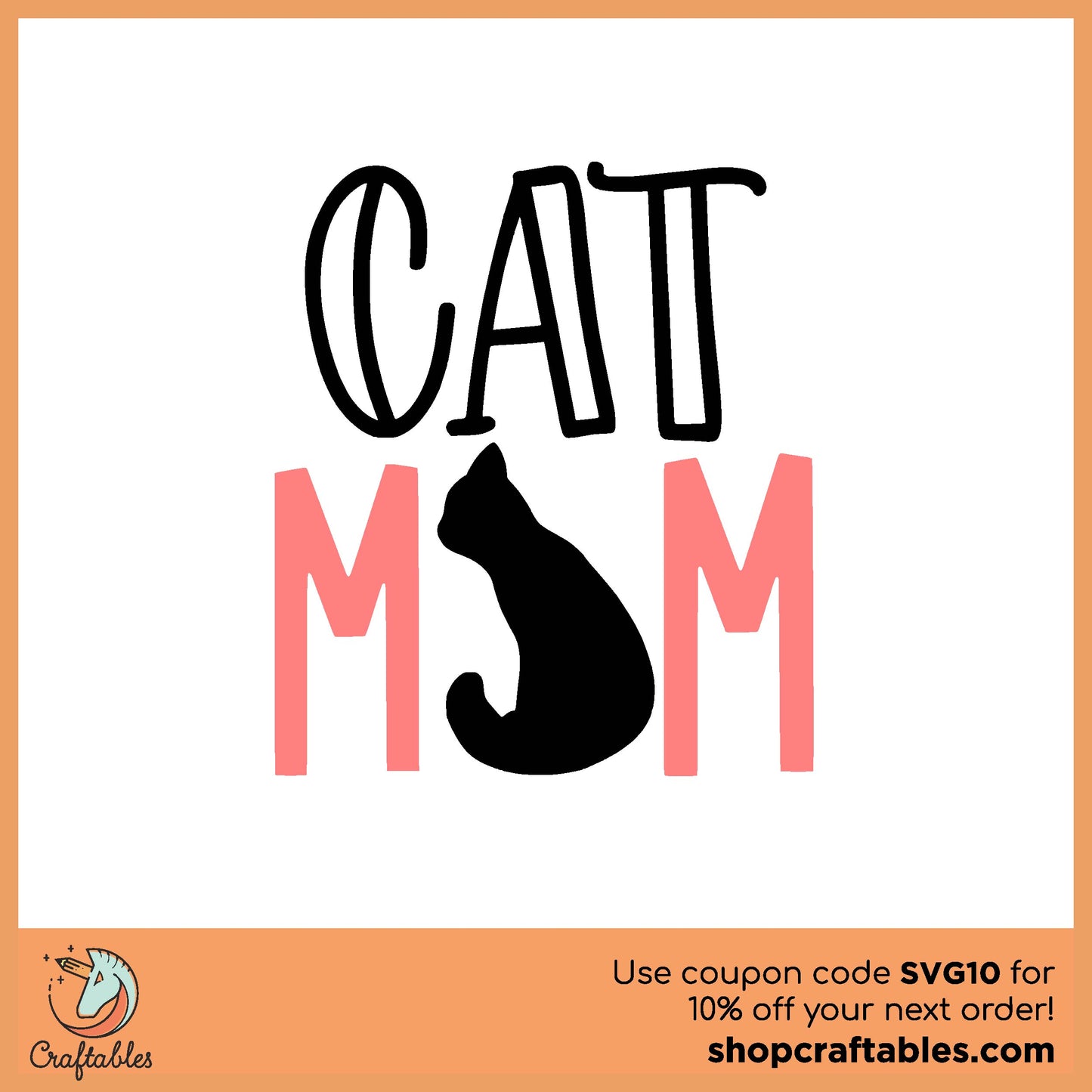 Cat Mom (2021) Free SVG Cut File