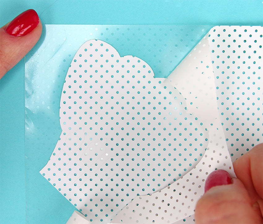 White Perforated Heat Transfer Vinyl Sheets By Craftables