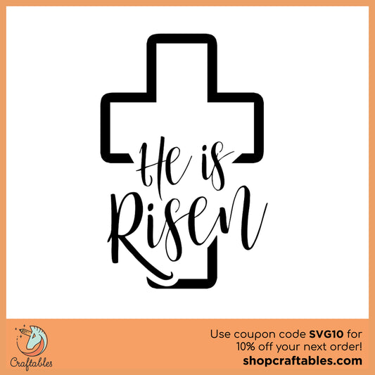 Free Easter Cross SVG Cut File