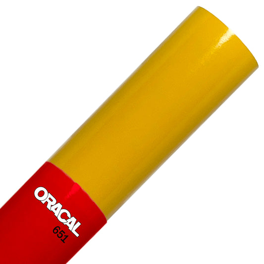 Yellow ORACAL 651 Adhesive Vinyl Rolls