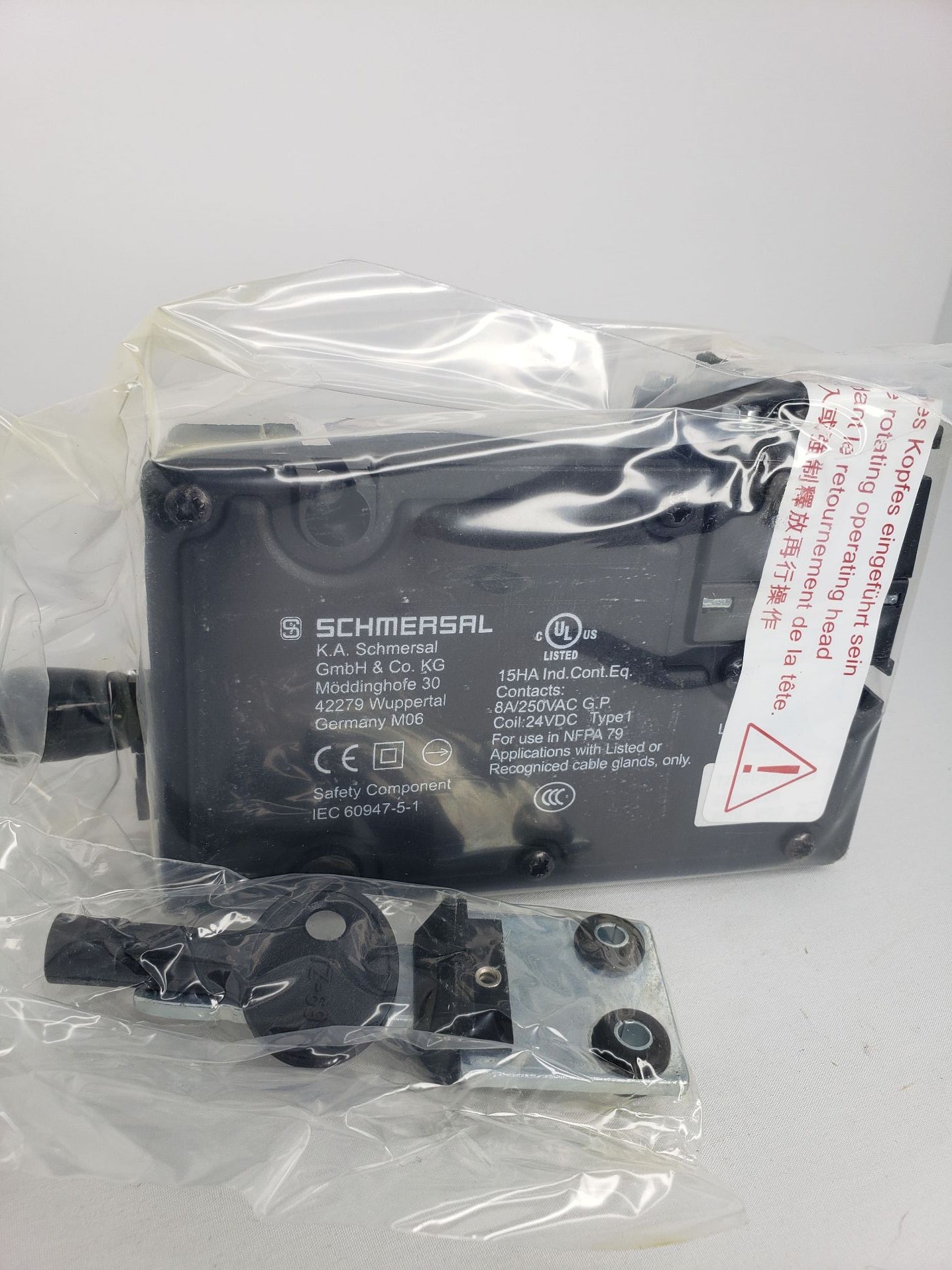 Schmersal TZFSP24VDC Interlock Safety Switch 24v-dc