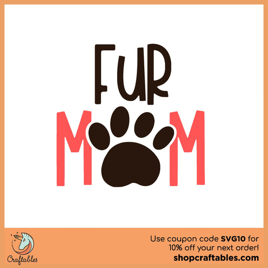 Fur Mom (2021) Free SVG Cut File