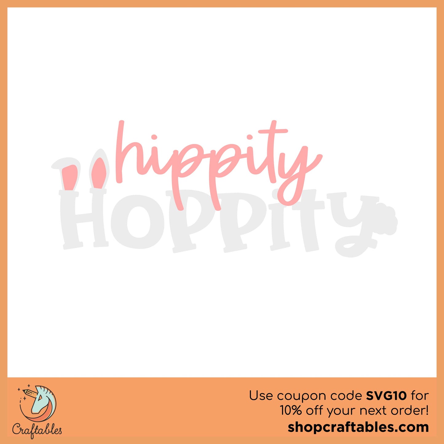 Free Hippity Hoppity SVG Cut File