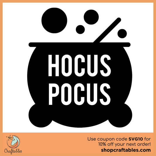 Free Hocus Pocus SVG Cut File
