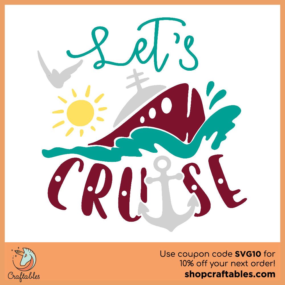 Free Let's Taco-bout It SVG Cut File for Cricut, Silhouette, Illustrator, inkscape, t shirts