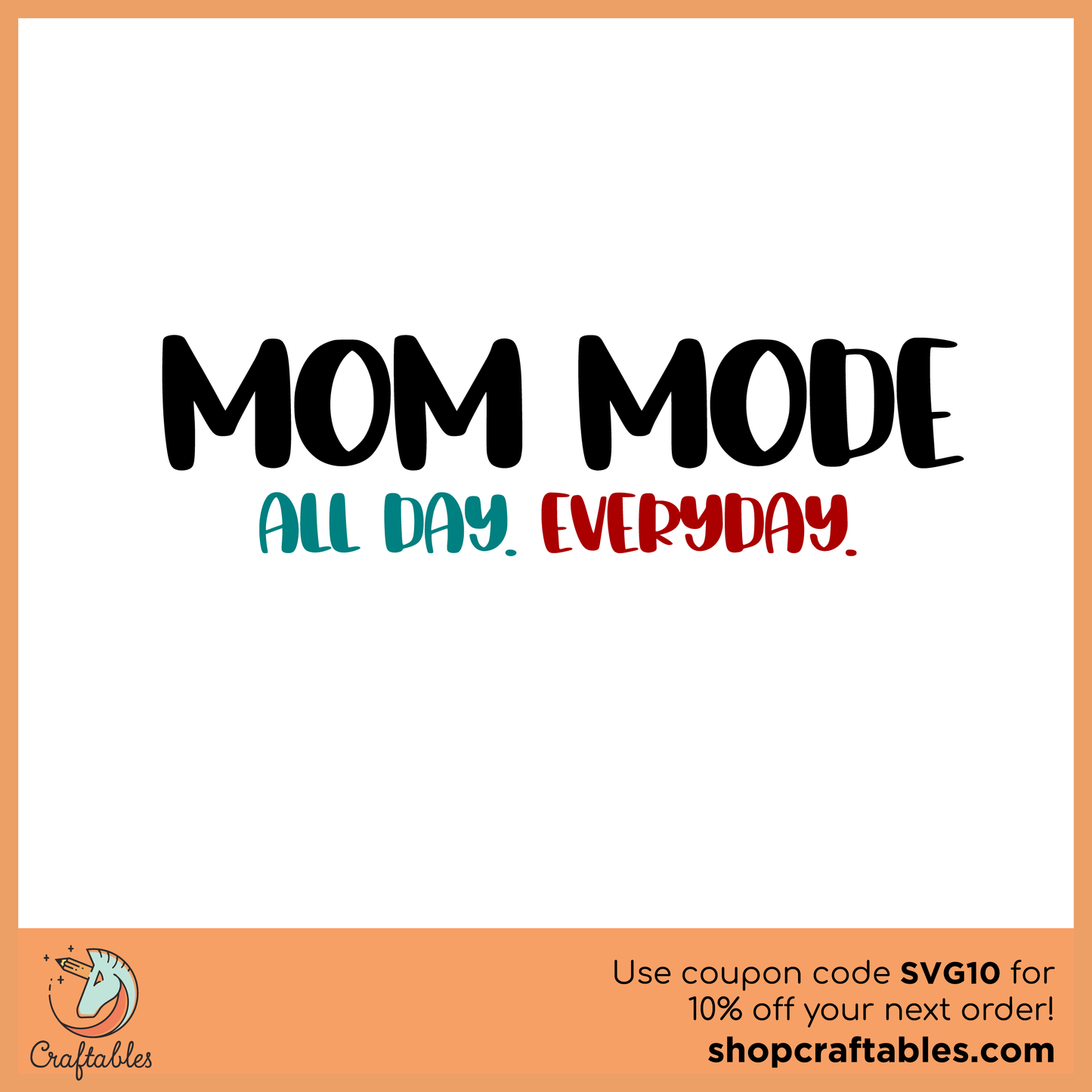 Free Mommy's Cardio Cut File