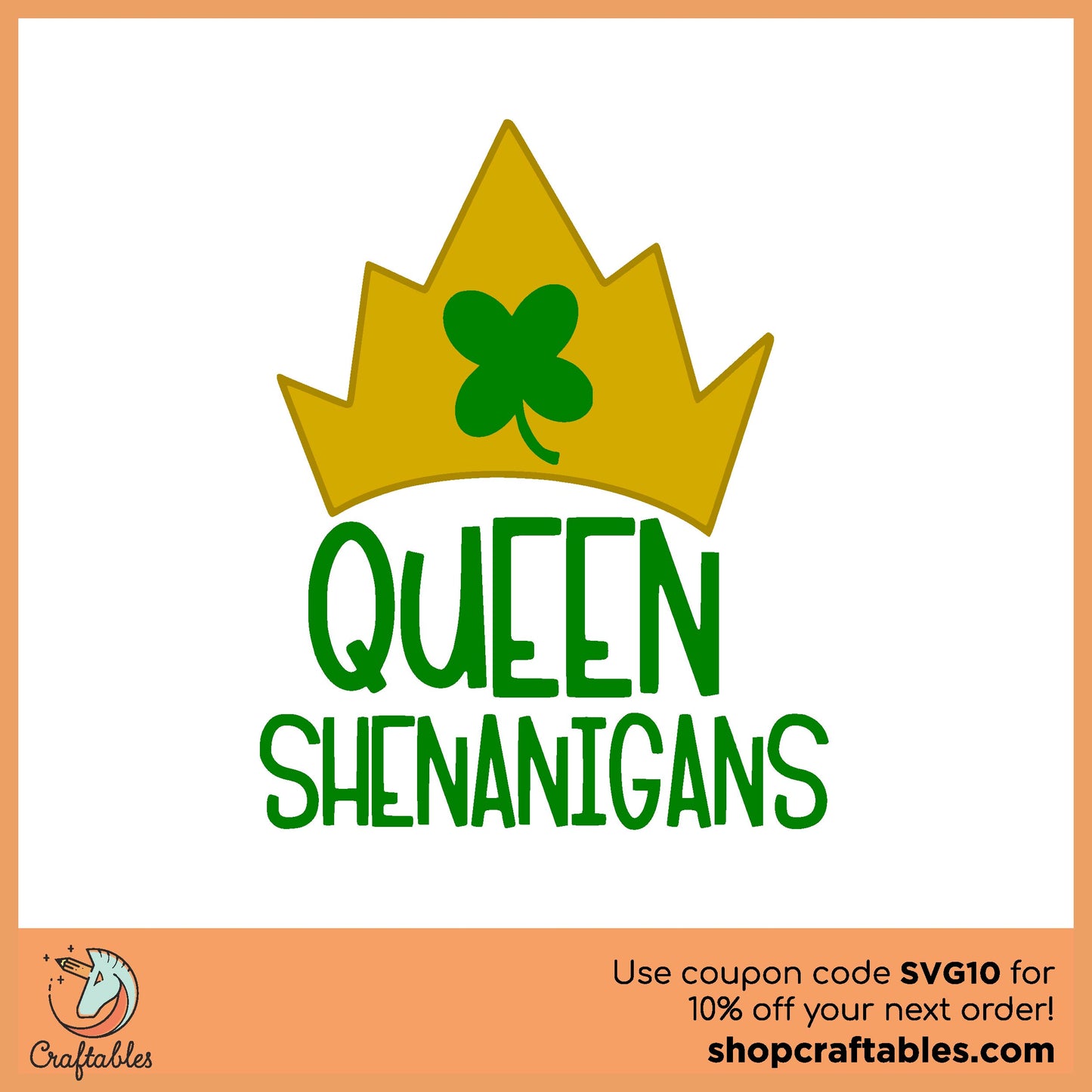 Queen Shenanigans Free SVG Cut File