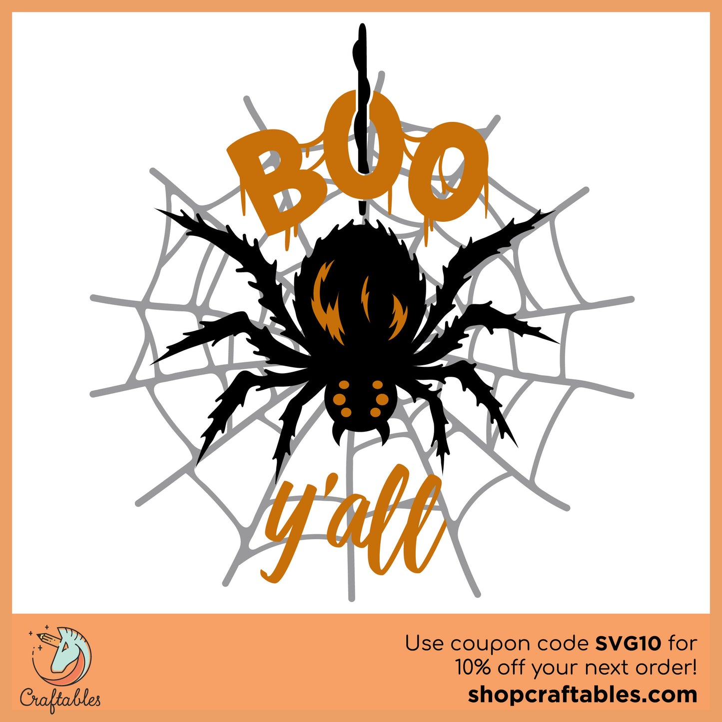 Free Spider SVG Cut File