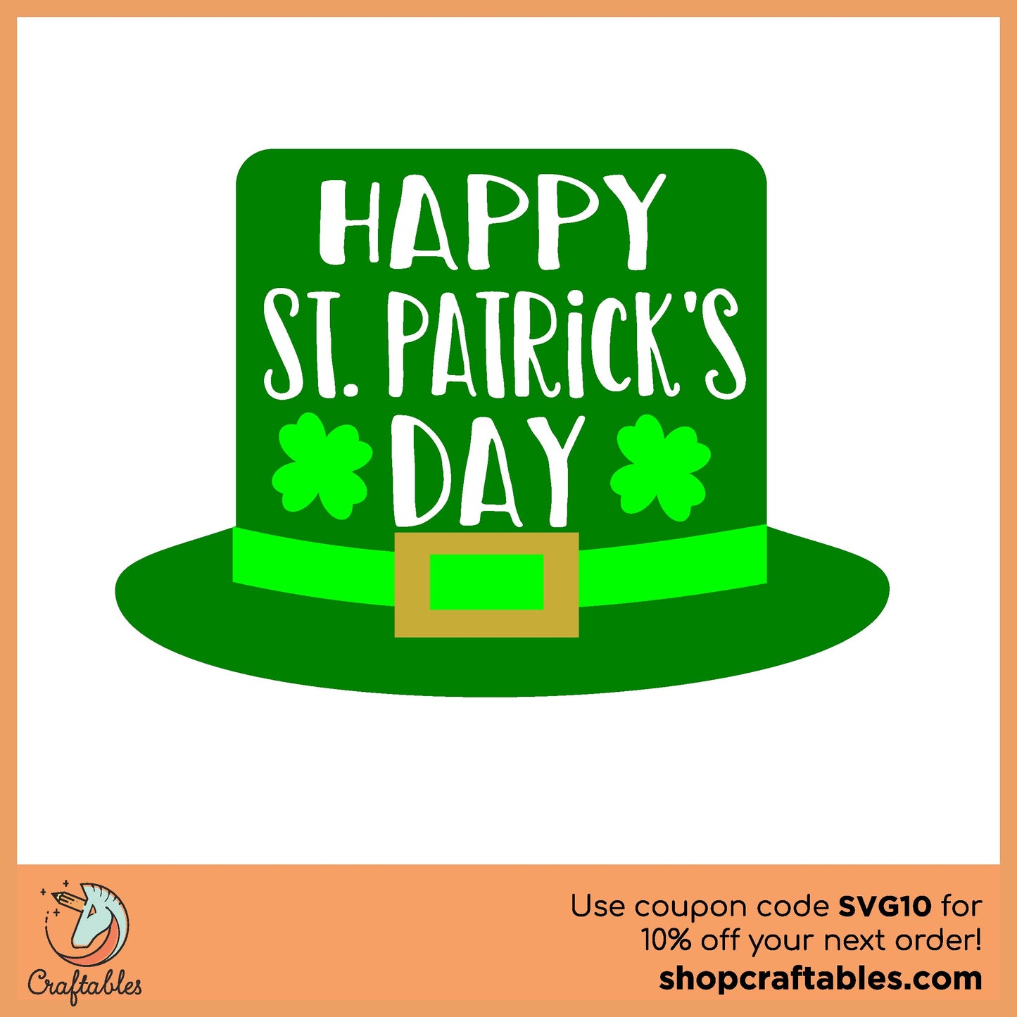 Free St. Patrick's Day SVG Cut File