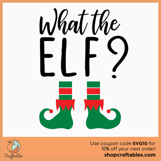 Free What The Elf SVG Cut File
