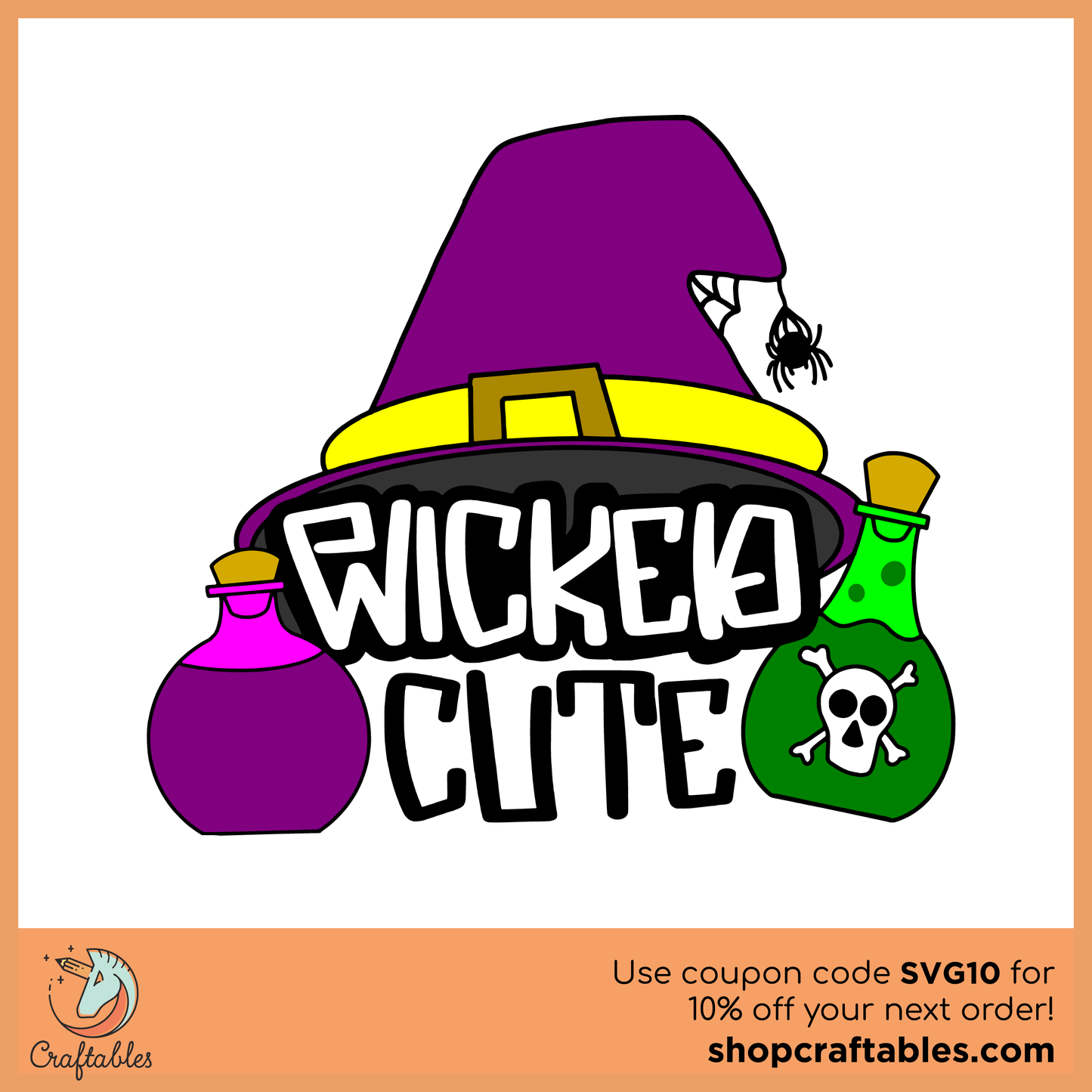 Free Wicked Cute SVG Cut File