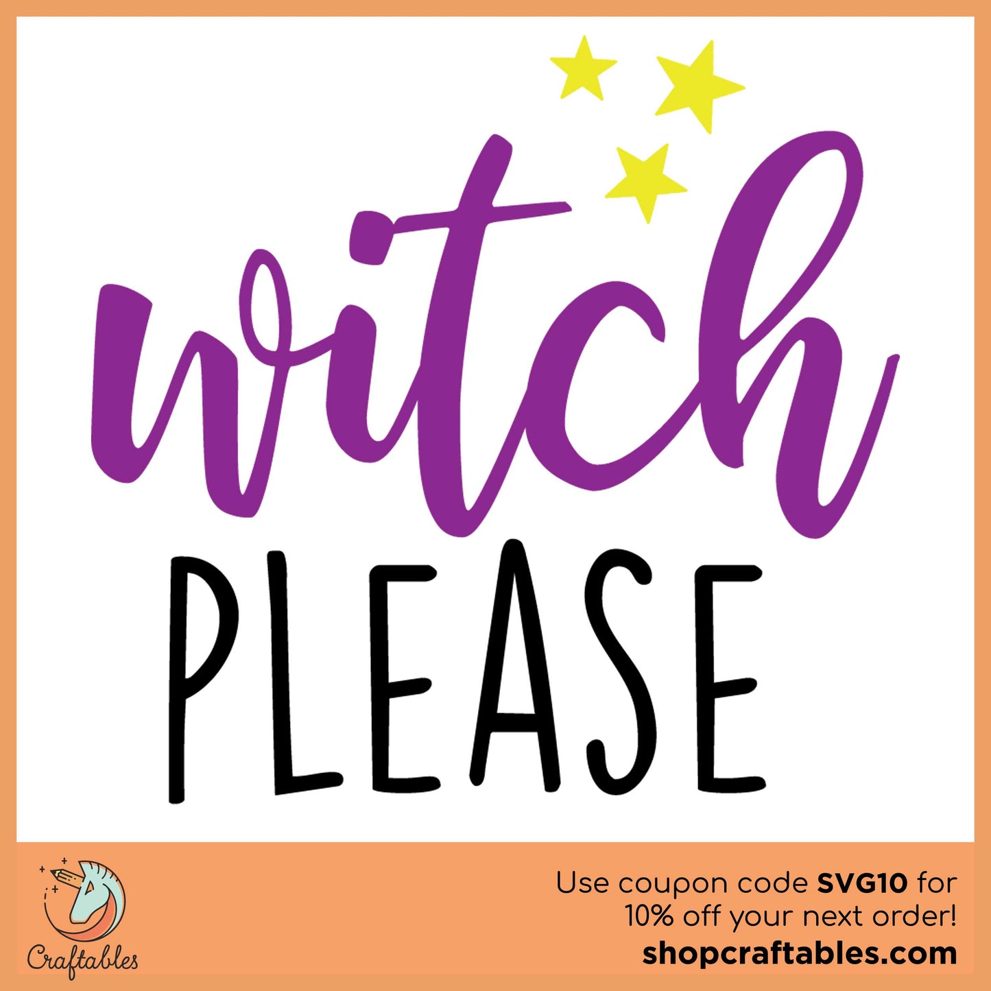 Free Witch Please SVG Cut File