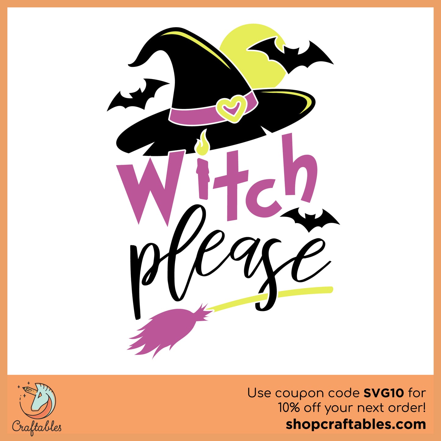Free Witch, Please SVG Cut File